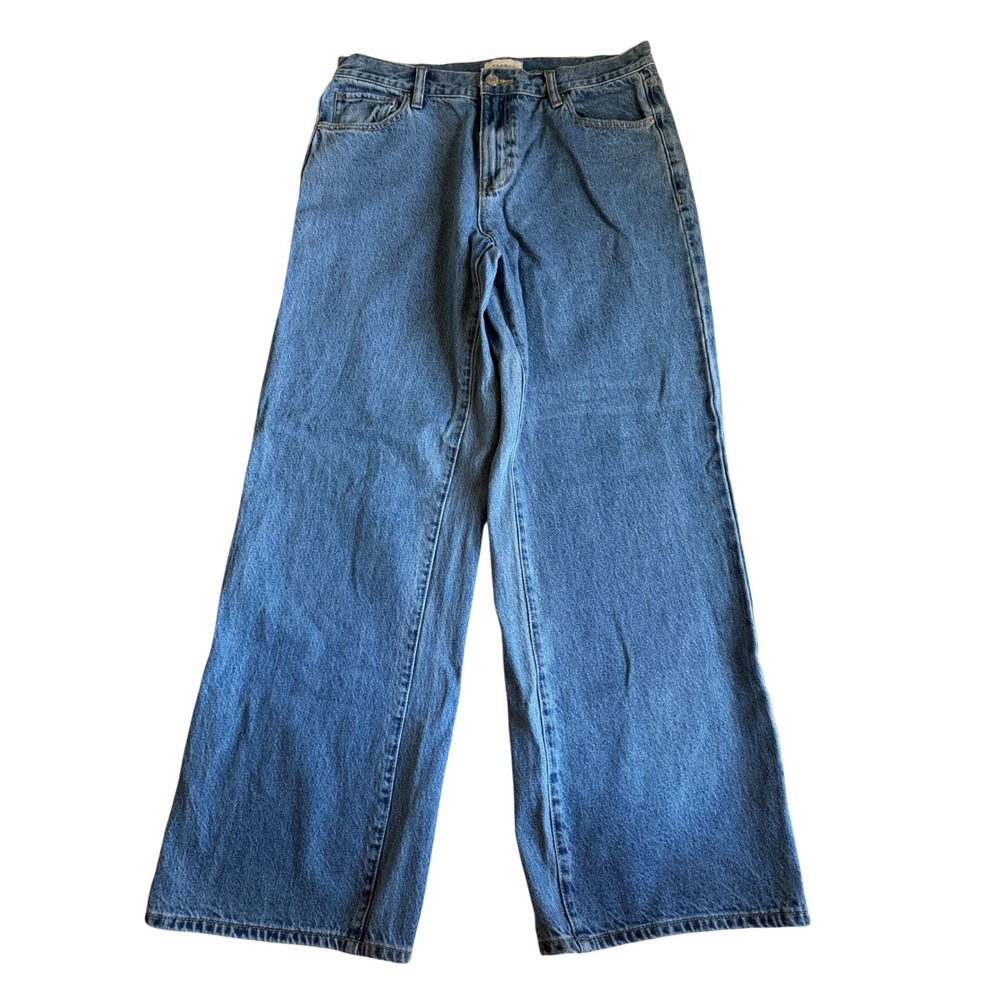 PacSun Baggy Wide Leg High Rise Jeans Womens 28 Western Denim Oversized Boho